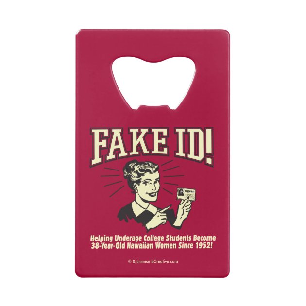 Fake Id Credit Card